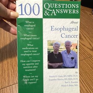 100 Questions & Answers About Esophageal Cancer Book